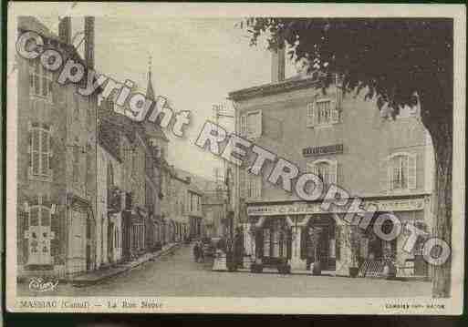 Ville de MASSIAC Carte postale ancienne