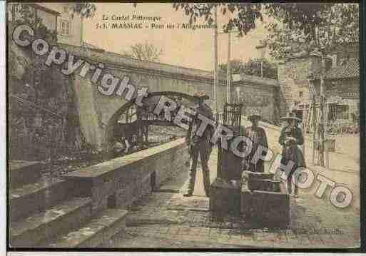 Ville de MASSIAC Carte postale ancienne