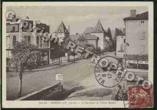 Ville de MASSIAC Carte postale ancienne
