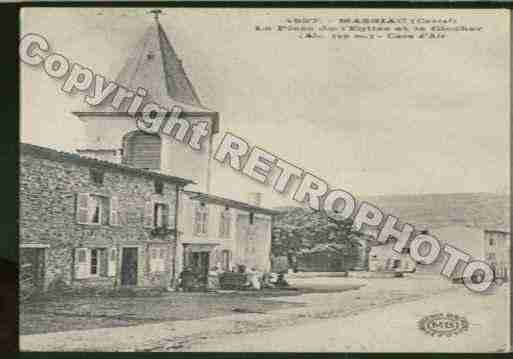 Ville de MASSIAC Carte postale ancienne