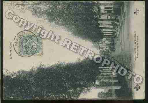 Ville de MAURIAC Carte postale ancienne