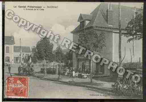 Ville de MAURIAC Carte postale ancienne