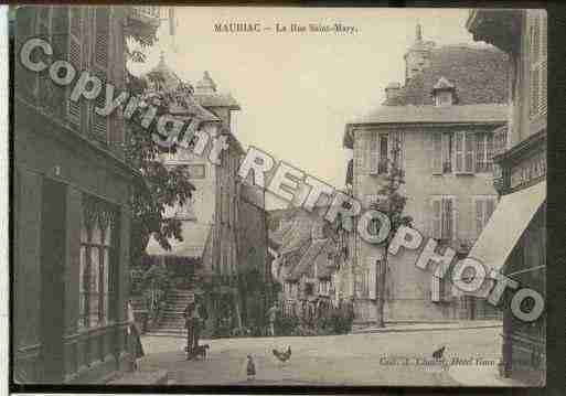 Ville de MAURIAC Carte postale ancienne