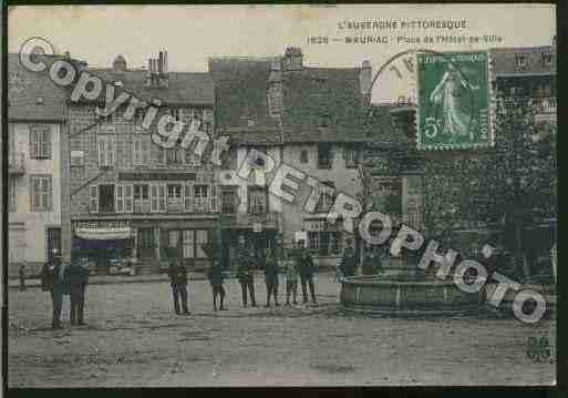 Ville de MAURIAC Carte postale ancienne