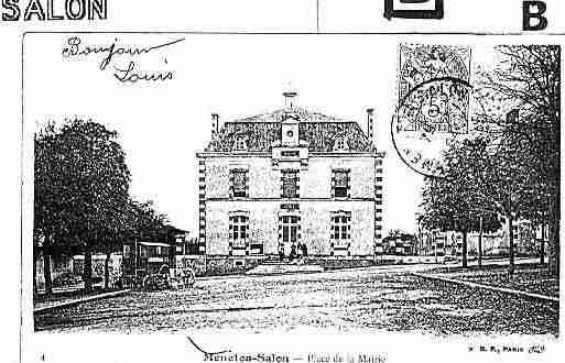 Ville de MENETOUSALON Carte postale ancienne