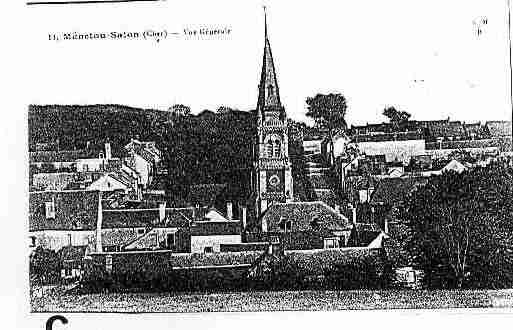 Ville de MENETOUSALON Carte postale ancienne