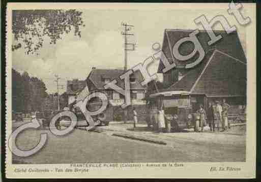 Ville de MERVILLEFRANCEVILLEPLAGE Carte postale ancienne