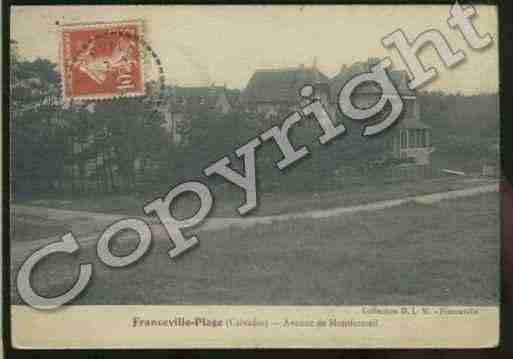 Ville de MERVILLEFRANCEVILLEPLAGE Carte postale ancienne
