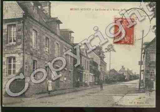 Ville de MESNILAUZOUF Carte postale ancienne