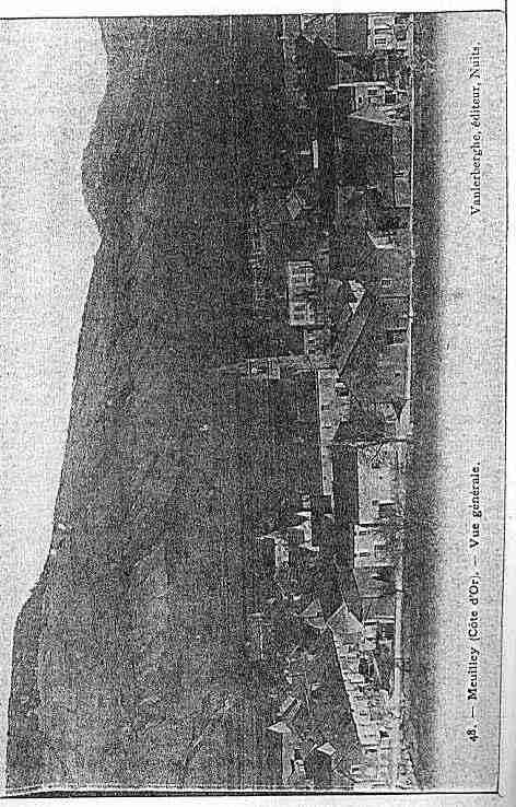Ville de MEUILLEY Carte postale ancienne