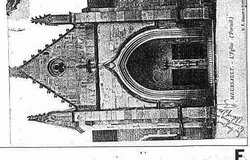 Ville de MEURSAULT Carte postale ancienne