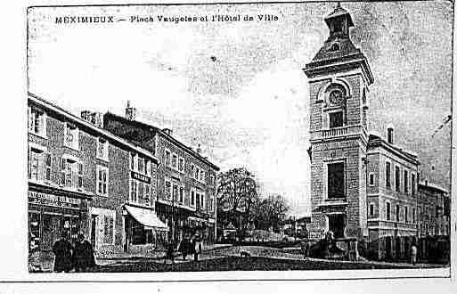 Ville de MEXIMIEUX Carte postale ancienne