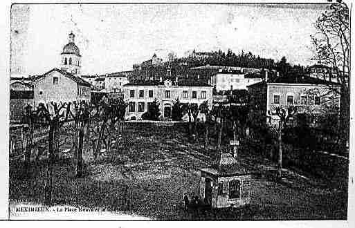 Ville de MEXIMIEUX Carte postale ancienne