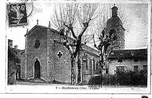 Ville de MEXIMIEUX Carte postale ancienne
