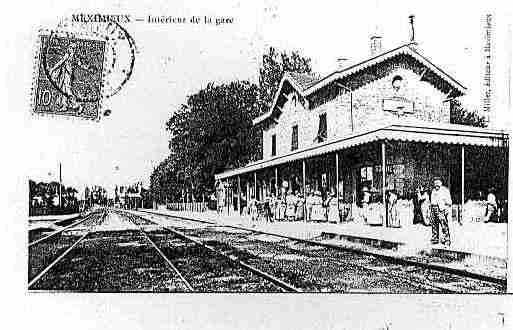 Ville de MEXIMIEUX Carte postale ancienne