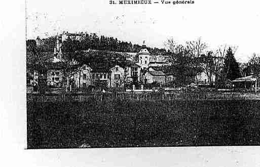 Ville de MEXIMIEUX Carte postale ancienne