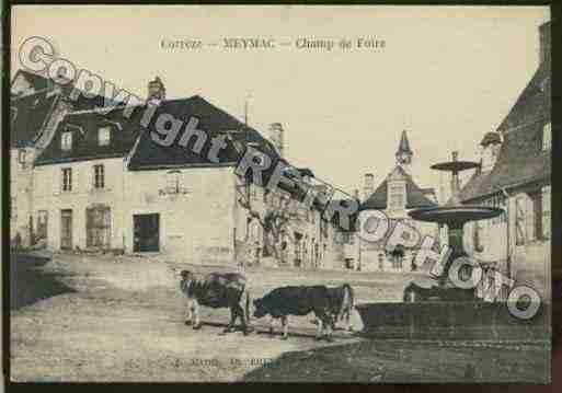 Ville de MEYMAC Carte postale ancienne