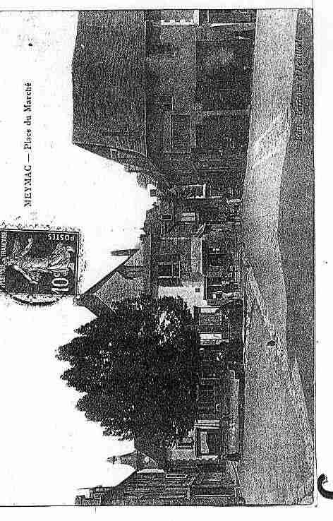 Ville de MEYMAC Carte postale ancienne