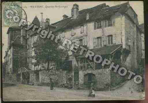 Ville de MEYSSAC Carte postale ancienne