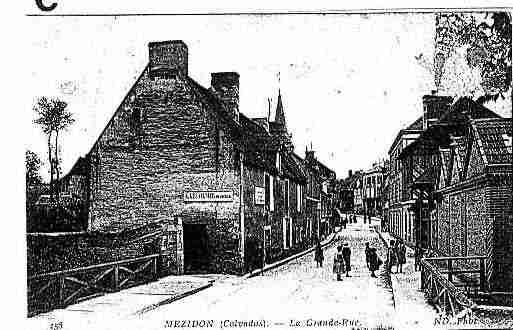 Ville de MEZIDONCANON Carte postale ancienne