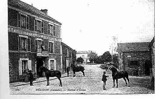 Ville de MEZIDONCANON Carte postale ancienne