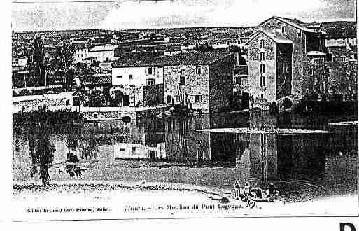 Ville de MILLAU Carte postale ancienne