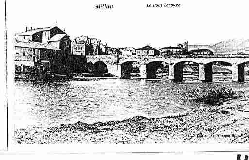 Ville de MILLAU Carte postale ancienne