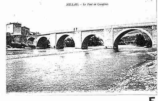 Ville de MILLAU Carte postale ancienne