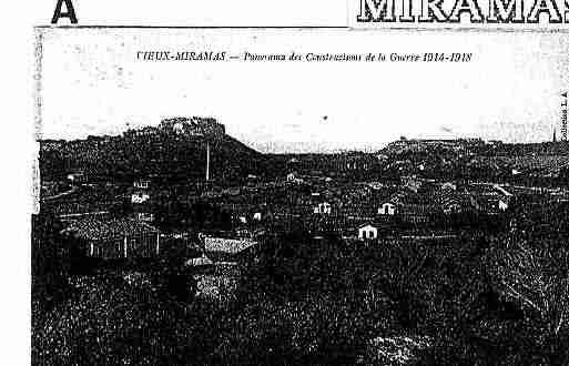 Ville de MIRAMAS Carte postale ancienne