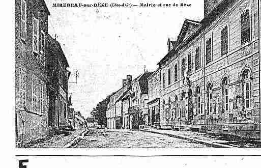 Ville de MIREBEAU Carte postale ancienne