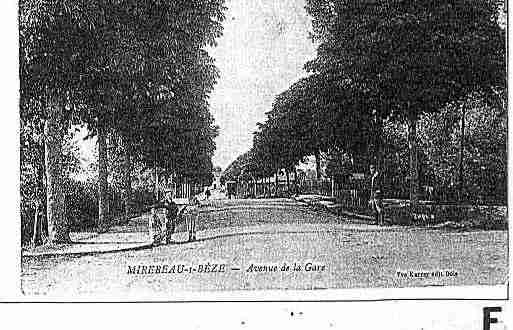 Ville de MIREBEAU Carte postale ancienne