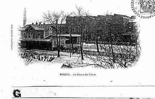 Ville de MIRIBEL Carte postale ancienne