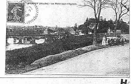 Ville de MONCEY Carte postale ancienne