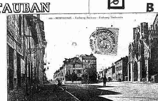 Ville de MONTAUBAN Carte postale ancienne