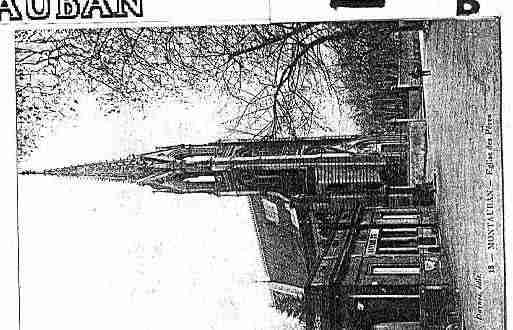 Ville de MONTAUBAN Carte postale ancienne