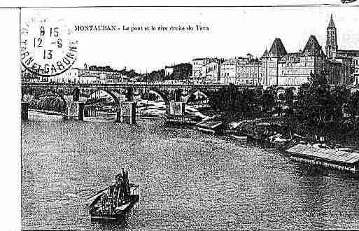 Ville de MONTAUBAN Carte postale ancienne