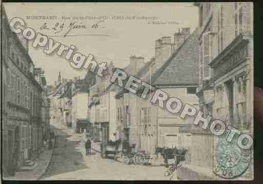 Ville de MONTBARD Carte postale ancienne