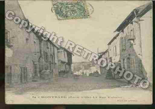 Ville de MONTBARD Carte postale ancienne