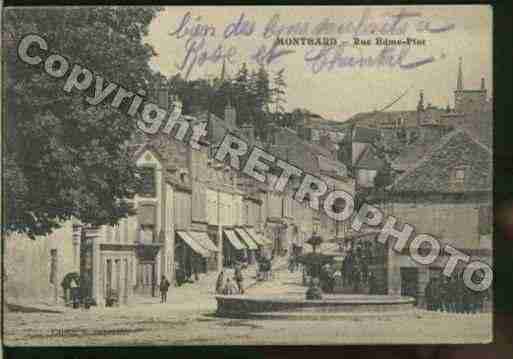 Ville de MONTBARD Carte postale ancienne