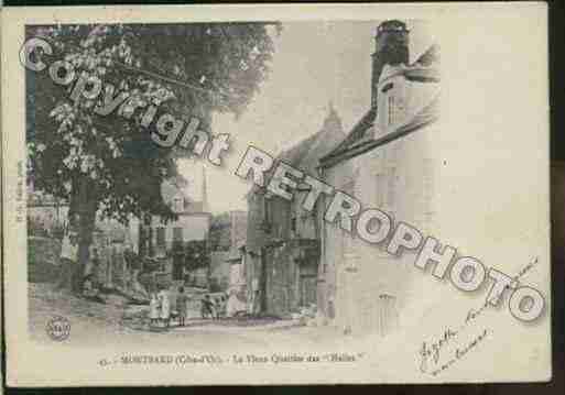 Ville de MONTBARD Carte postale ancienne