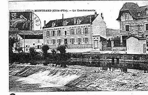 Ville de MONTBARD Carte postale ancienne