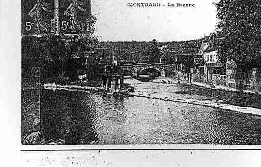 Ville de MONTBARD Carte postale ancienne