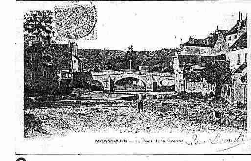 Ville de MONTBARD Carte postale ancienne