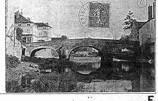 Ville de MONTBARD Carte postale ancienne