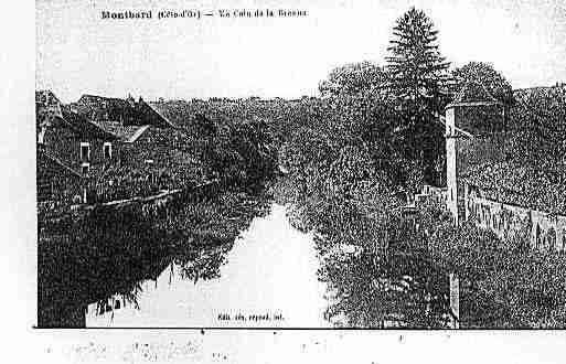 Ville de MONTBARD Carte postale ancienne