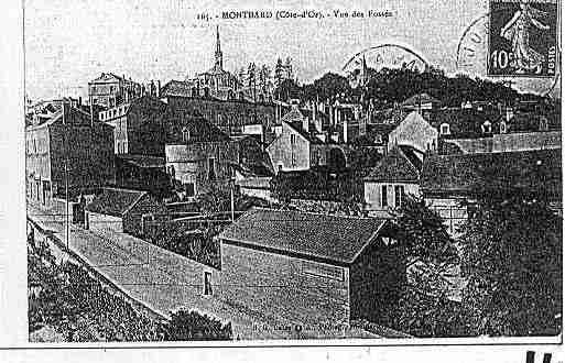 Ville de MONTBARD Carte postale ancienne