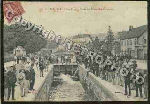 Ville de MONTBARD Carte postale ancienne