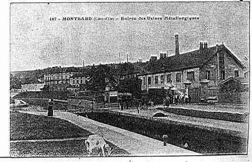 Ville de MONTBARD Carte postale ancienne