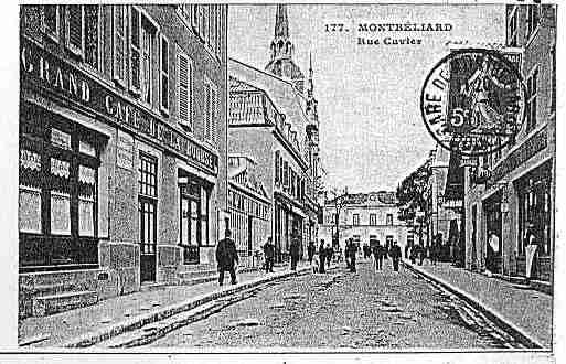 Ville de MONTBELIARD Carte postale ancienne