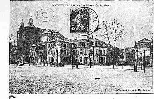 Ville de MONTBELIARD Carte postale ancienne